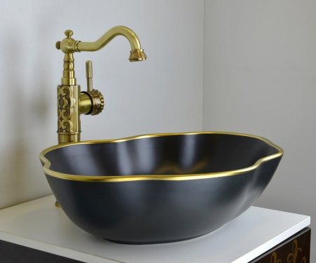 Смеситель для раковины Bronze de Luxe Windsor 21888 Бронза 