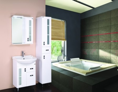 Тумба с раковиной Onika Кристалл 55.182 с ящиком 