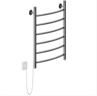 Полотенцесушитель электрический Ника Arc ЭК ЛД 60x40 L с греющим кабелем