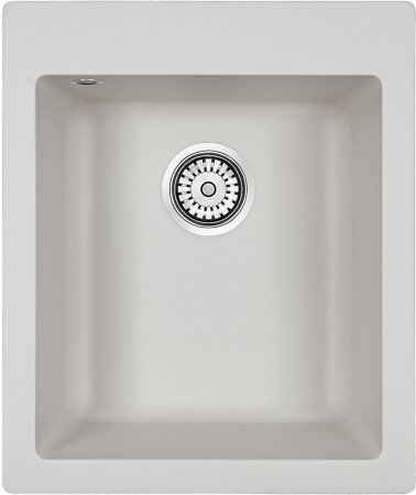 Мойка кухонная Paulmark Leer PM104249-WH белый 