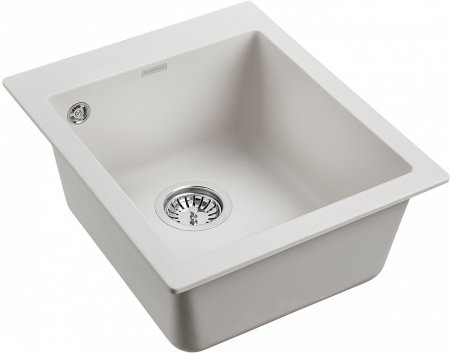 Мойка кухонная Paulmark Leer PM104249-WH белый 