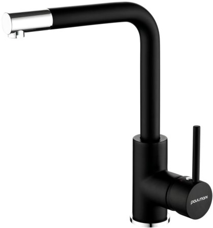 Смеситель Paulmark Honner Ho212018-401TB для кухонной мойки, антрацит 