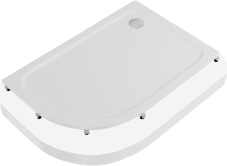 Акриловый поддон для душа Creto Roma 120х80 L 8-1007 Белый 