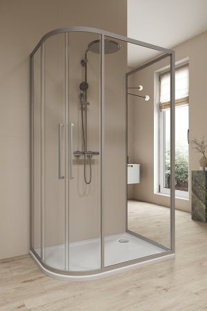 Акриловый поддон для душа Creto Roma 120х80 L 8-1007 Белый 