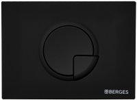Клавиша смыва Berges Novum R5 040025 Черная Клавиша смыва Berges Novum R5 040025 Черная