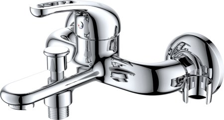 Комплект для ванной D&K Rhein Eucharius DA1370001SET 4 в 1, три смесителя + душевой гарнитур 