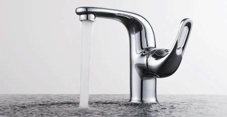 Комплект для ванной D&K Rhein Eucharius DA1370001SET 4 в 1, три смесителя + душевой гарнитур 