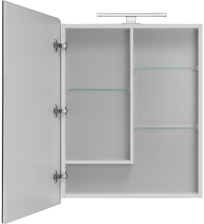 Зеркальный шкаф Aquaton Лондри 60 1A278502LH010 Белый глянцевый 