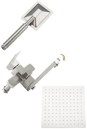 Душевая система Frap H802 F24802 Нержавеющая сталь 