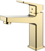 Смеситель для раковины Raglo R30.10.03, золотой сатин