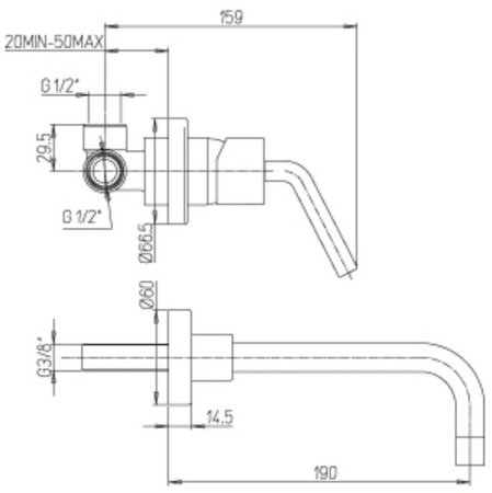 Смеситель для раковины Paini Pixel New 81CR208NEW Хром 