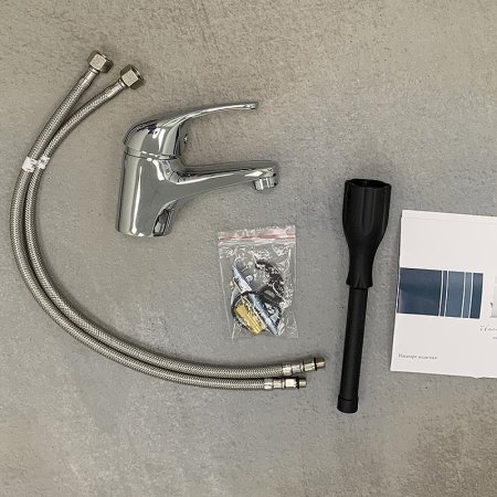 Смеситель для раковины Paini Creta 42CR205CAKM Хром 