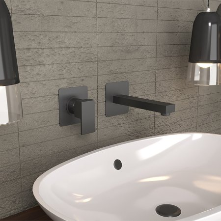 Смеситель для раковины Paini Dax-R 84PZ208RQ Черный матовый 