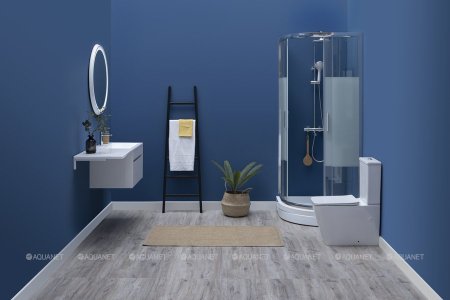 Зеркало Aquanet Дакар 80 белый LED 