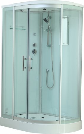 Душевая кабина Timo Standart T-6602 S L профиль серебристый матовый 