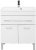Тумба с раковиной Aquanet Верона 75 белый (напольная 1 ящик 2 дверцы) 