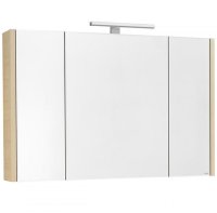 Зеркальный шкаф Roca Etna 100 857305445 с подсветкой Дуб верона