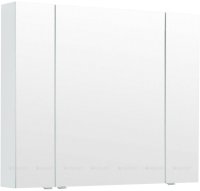 Зеркальный шкаф Aquanet Алвита New 100 Белый матовый