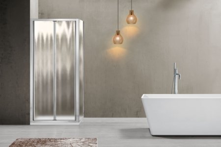 Душевой уголок Vincea Garda VSR-1G9090CH 90x90 профиль Хром стекло шиншилла 