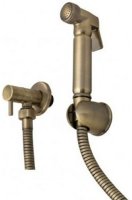 Гигиенический душ с запорным вентилем Kaiser SH-332 Rel/An Бронза