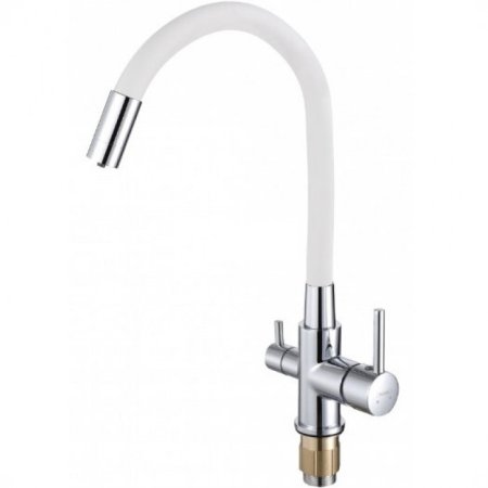 Смеситель для кухни с гибким изливом HANSEN HL15080F Хром 