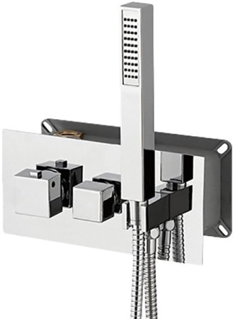 Гигиенический душ со смесителем RGW Shower Panels SP-44-03 21140544-31 с термостатом Хром 