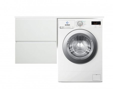 Тумба с раковиной Эстет Dallas Luxe 130 подвесной 2 ящика, (левый) 