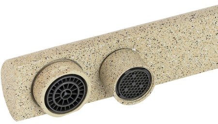 Смеситель для кухни Kaiser Decor 40144-16 Песочный мрамор 
