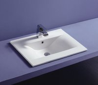 Раковина CeramaLux YJ807-60 врезная