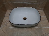 Раковина CeramaLux D1302H011-1 накладная