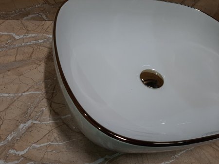 Раковина CeramaLux D1302H011-1 накладная 