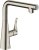 Смеситель Hansgrohe Metris Select M71 14847800 для кухонной мойки, сталь 