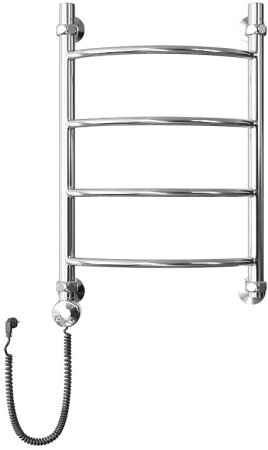 Полотенцесушитель электрический ДВИН R Electro лесенка 60/50, ТЭН слева, хром 