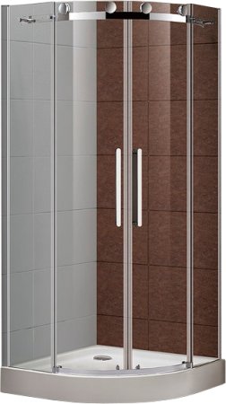 Душевой уголок Cezares STYLUS-O-M-R-2-90-C-Cr 