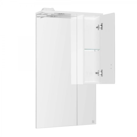 Зеркало со шкафом Style Line Лана 60 СС-00002254 с подсветкой Белое 