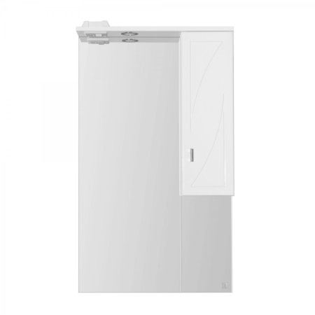 Зеркало со шкафом Style Line Лана 60 СС-00002254 с подсветкой Белое 