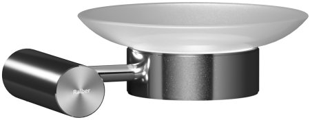 Мыльница Raiber RP-80008, хром 
