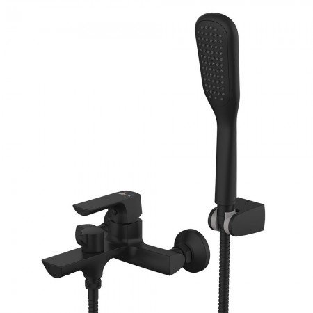 Смеситель для ванны LEMARK Ursus LM7214BL чёрный матовый 