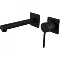 Смеситель для раковины Abber Emotion AF8812B Черный матовый