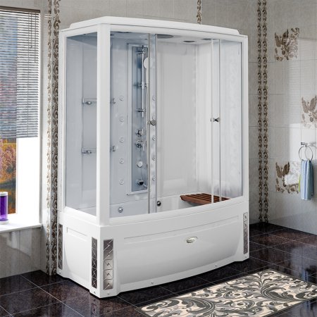 Душевой бокс Radomir Элис 2 правый, стекло прозрачное 