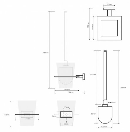 Ершик Bemeta Plaza 118113012 
