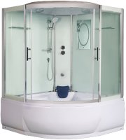 Душевой бокс WeltWasser WW500 Emmer 15055-2 150х150 10000004658 профиль Хром стекло прозрачное Душевой бокс WeltWasser WW500 Emmer 15055-2 150х150 10000004658 профиль Хром стекло прозрачное