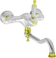 Смеситель для кухонной мойки Migliore Oxford ML.CUC-6340.BI.CRDO хром/золото