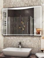 Зеркало VIGO Eva Media L 1000, 100 см