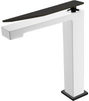 Смеситель для раковины Boheme Q 142-WB.2 Белый Черный