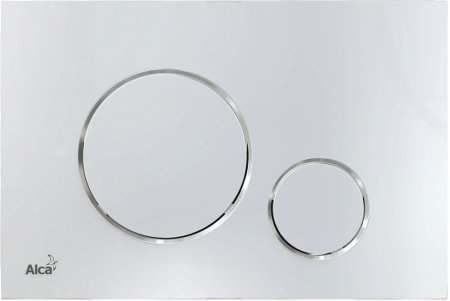 Кнопка смыва AlcaPlast THIN M671 хром глянцевый 