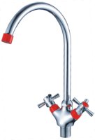 Смеситель для кухни красный HAIBA CRON CN46142-6