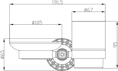 Мыльница Zorg Antic AZR 21 SL 