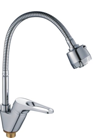 Смеситель для кухни с гибким изливом 2 режима HAIBA HB4313 хром 