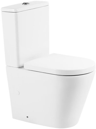 Унитаз компакт BelBagno Flay-R BB2149CPR без бачка и сиденья 